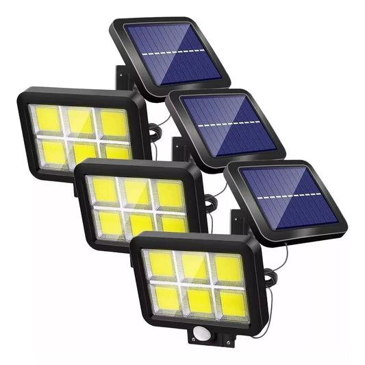 Pack X3 Foco Led Exterior Focos Solares