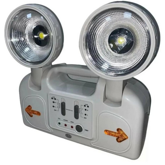 Lámpara de Emergencia LED 2 Focos